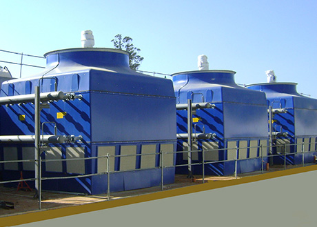 Data sheet of closed cooling tower type AIR-C-TG, Almeco