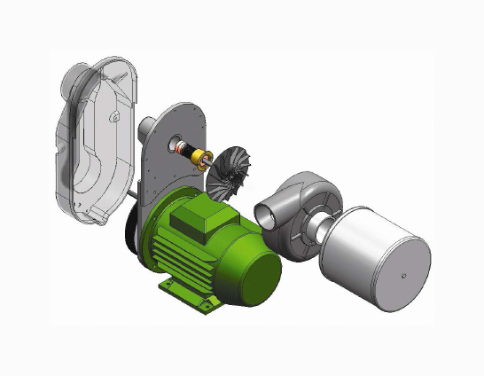 EP10A compact blowers, Almeco