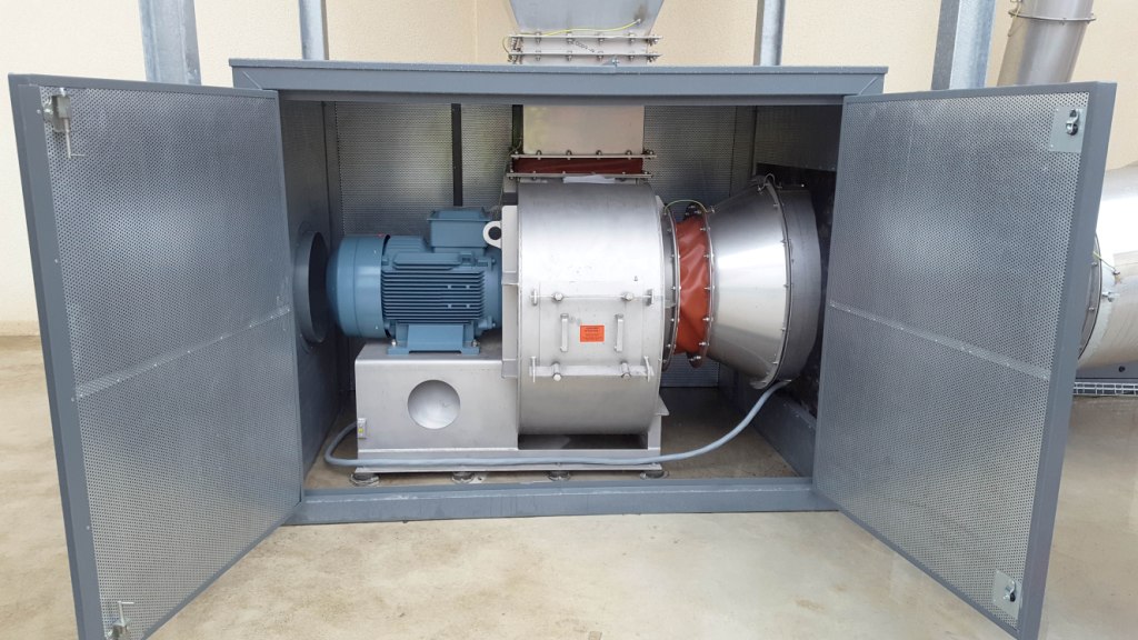 centrifugal fan fume extraction