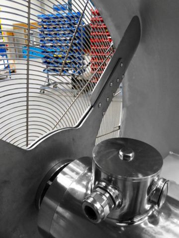 Stainless steel fans, Almeco