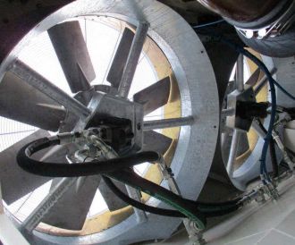 Almeco, axial fans with hydraulic drive